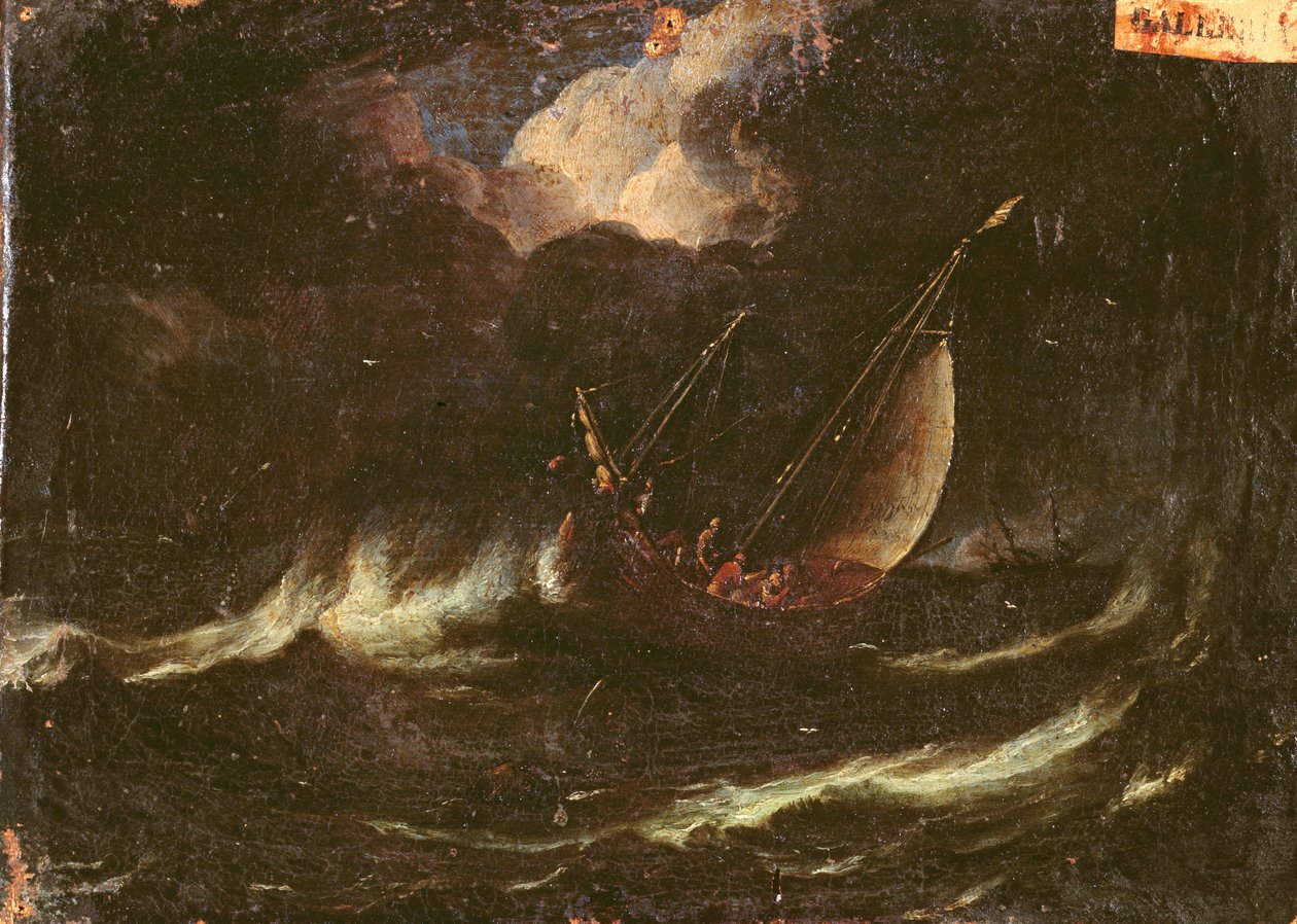 Storm på havet av Antonio Francesco Peruzzini