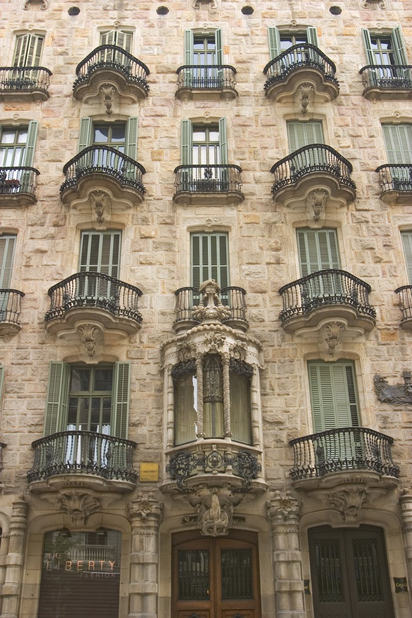 Fasad av Antonio Gaudi