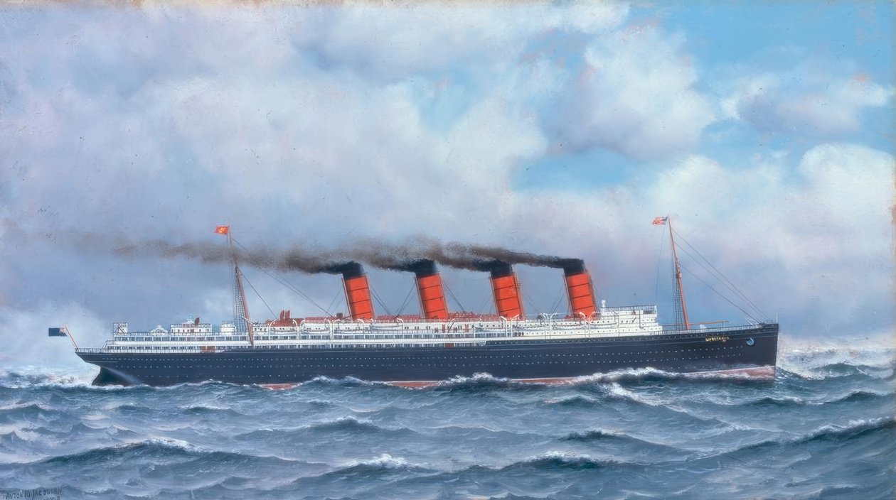 Lusitania av Antonio Jacobsen