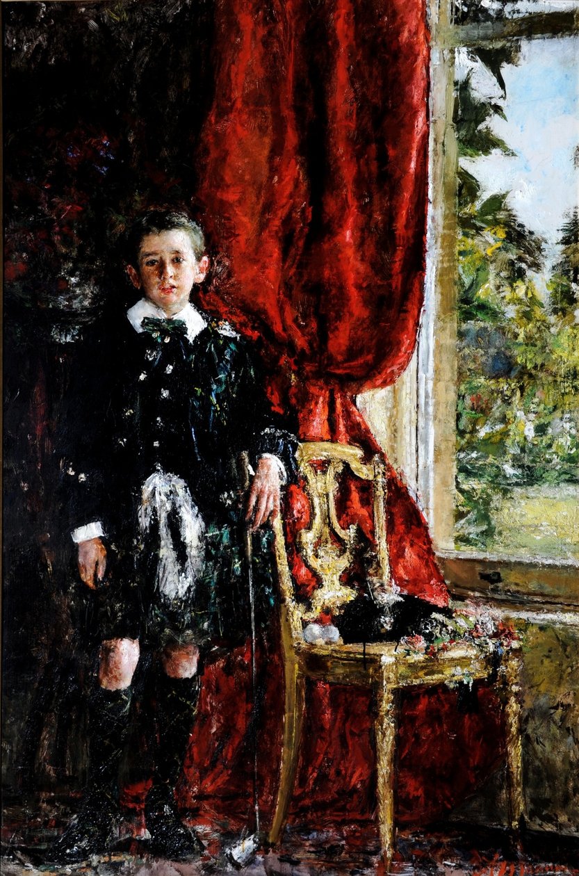  Il giovane golfistaThe Young Golfer av Antonio Mancini