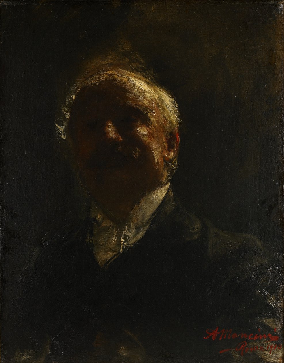 Självporträtt, 1910 av Antonio Mancini