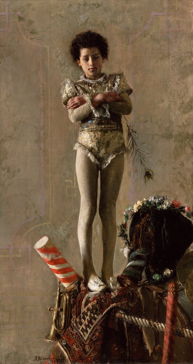 Saltimbanco av Antonio Mancini