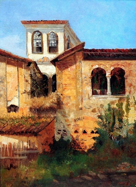  Casa de Margaridan av Antonio Parreiras