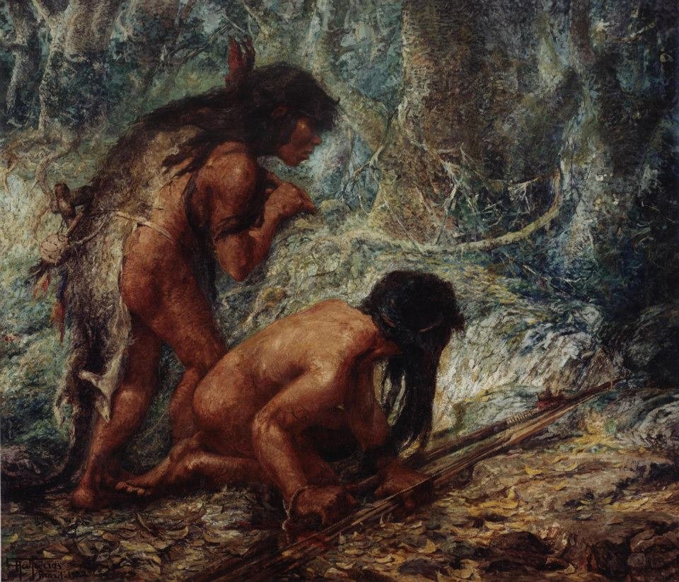  Primitive mennPortugues: Primevosn av Antonio Parreiras