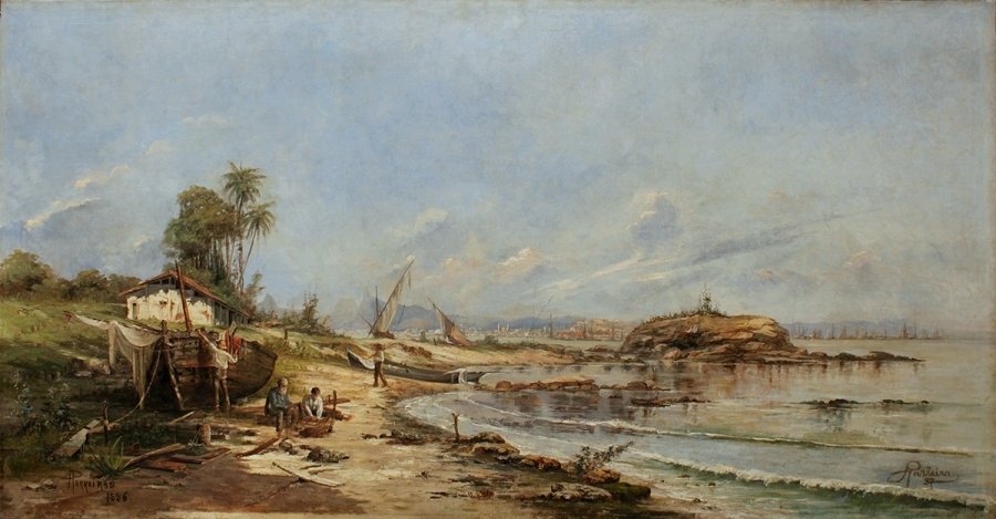 Gragoata after the storm av Antonio Parreiras
