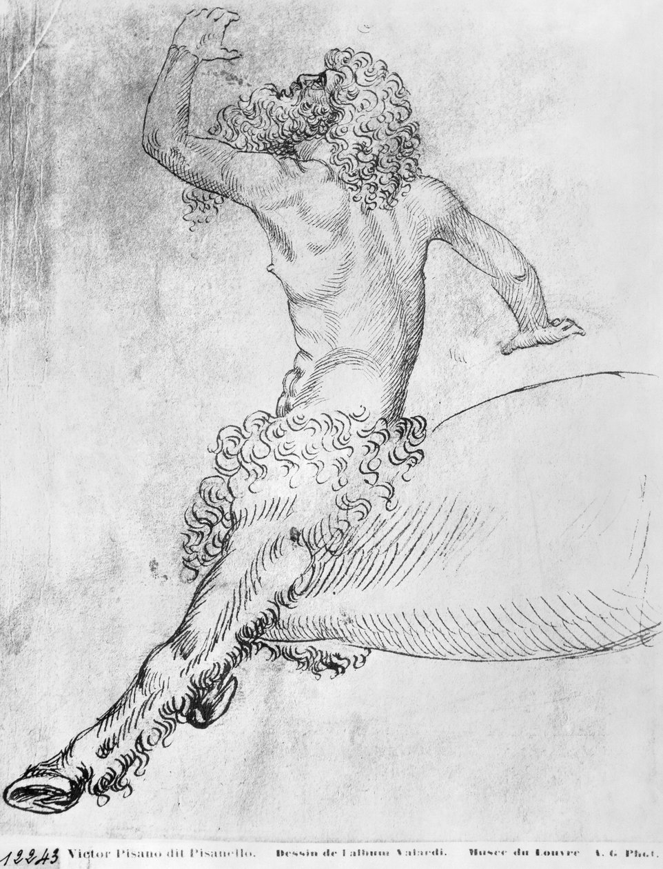 Centaur, från The Vallardi Album av Antonio Pisanello