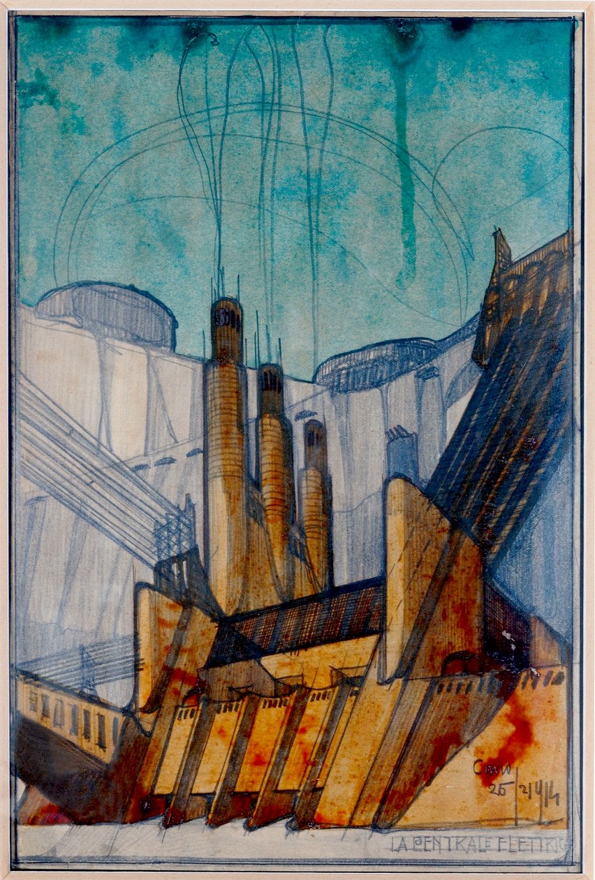  La centrale elettricaThe power station av Antonio SantElia