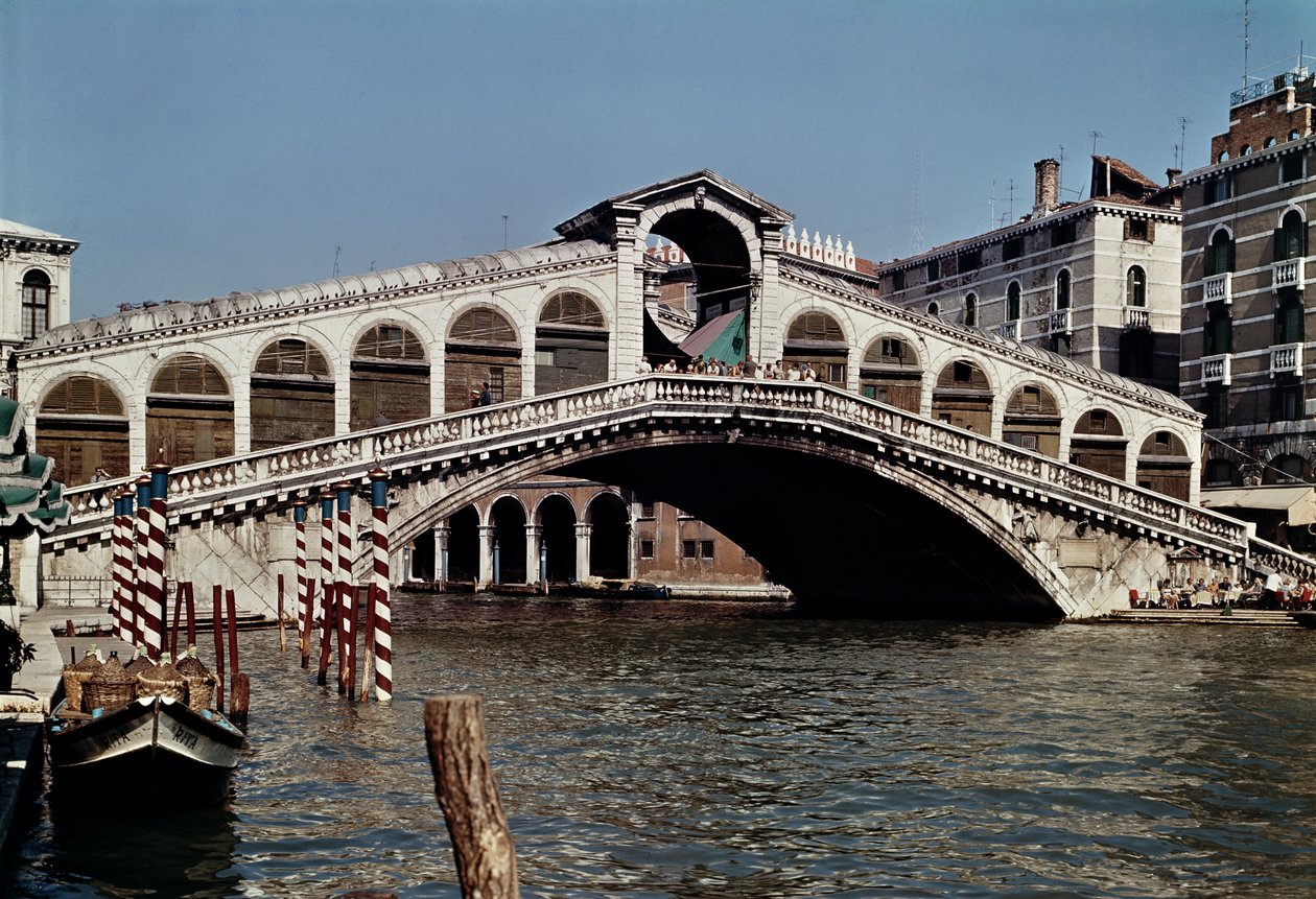 Rialtobron, påbörjad 1588 av Antonio da Ponte