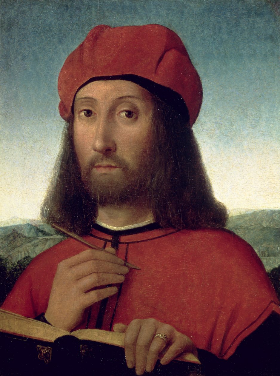 Porträtt av en man av Antonio de Saliba