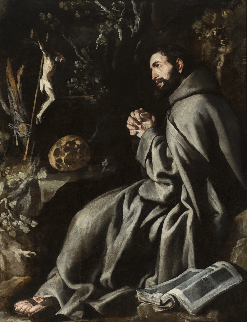 San Francisco de Asis av Antonio del Castillo y Saavedra