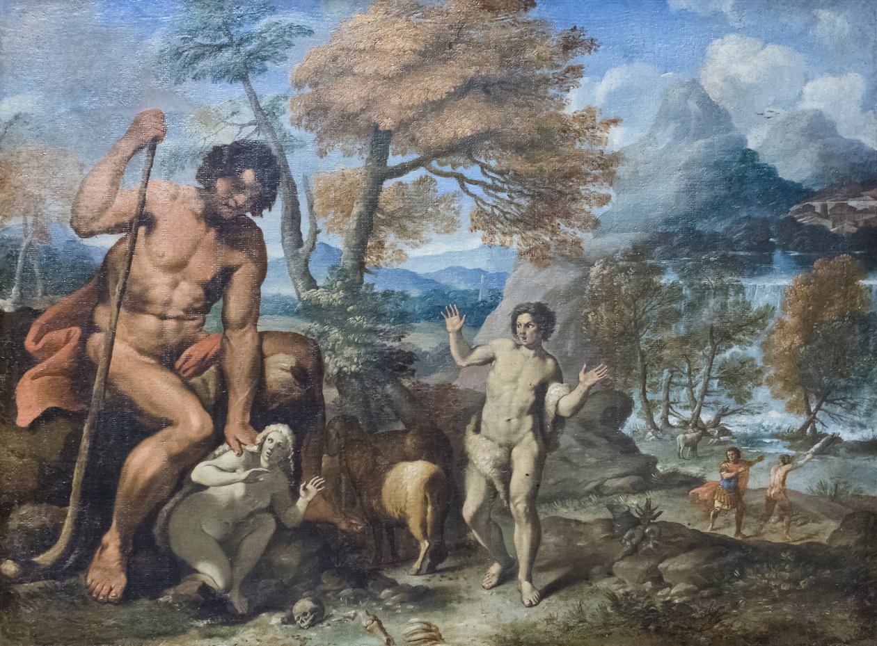 Norandino och Lucina upptäcktes av Ogre av Antonio (c.1400 49) Alberti