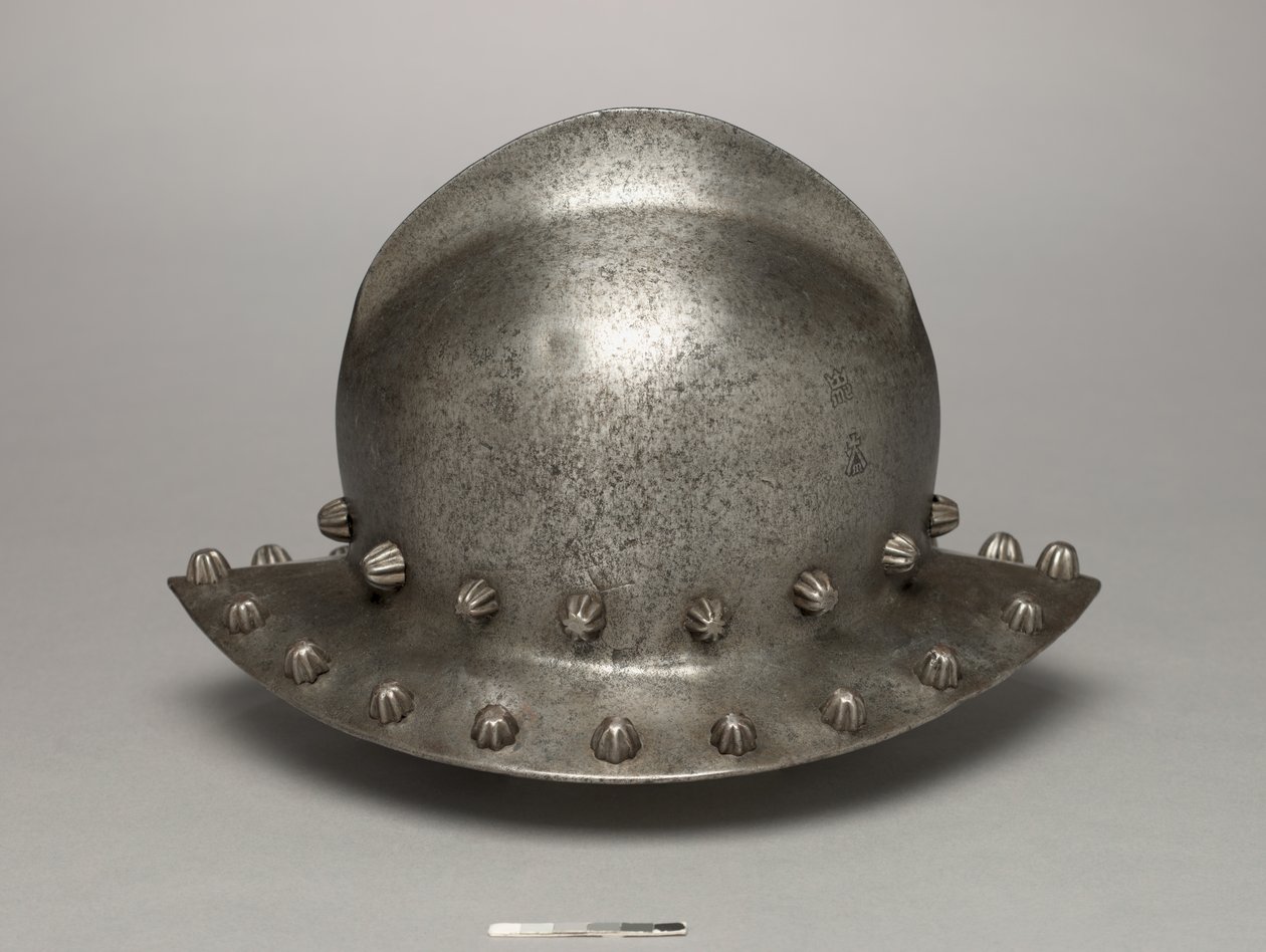 Krigshatt, eller vattenkokare, ca 1475-1500 (stål) av Antonio (workshop of) Missaglia