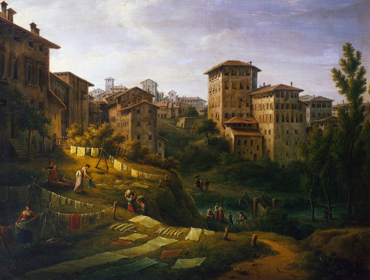 Fabriker i Cavadizzo av Antonio Basoli