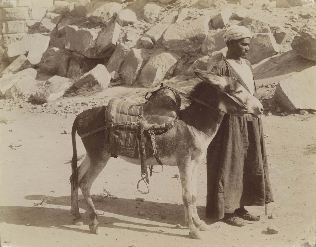 Bourier och Bouriquer, Egypten av Antonio Beato