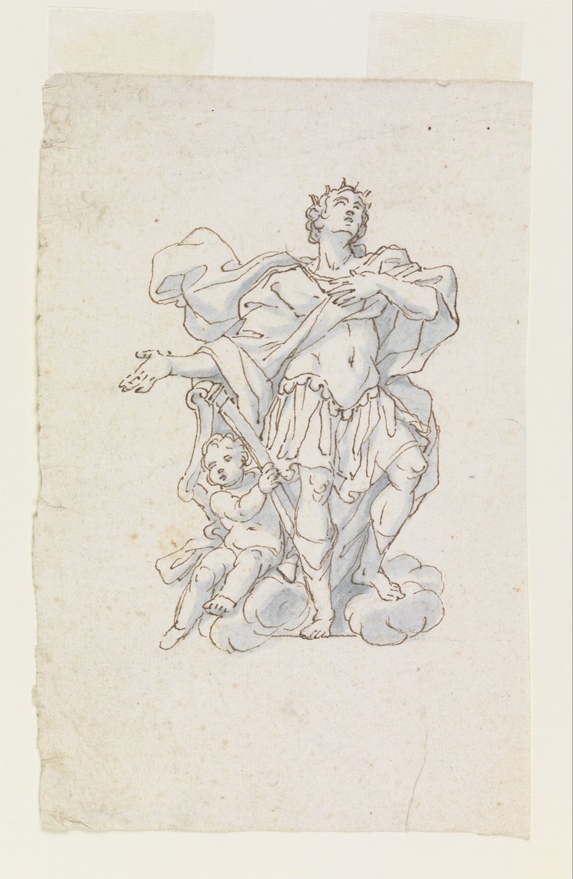 kung David av Antonio Bicchierari