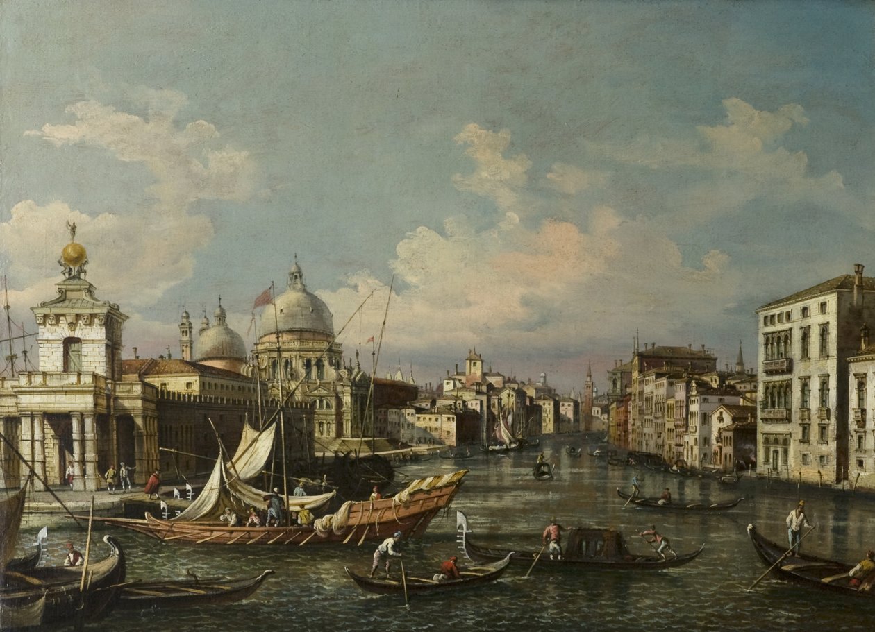 Mynningen av Canal Grande av Giovanni Antonio Canal