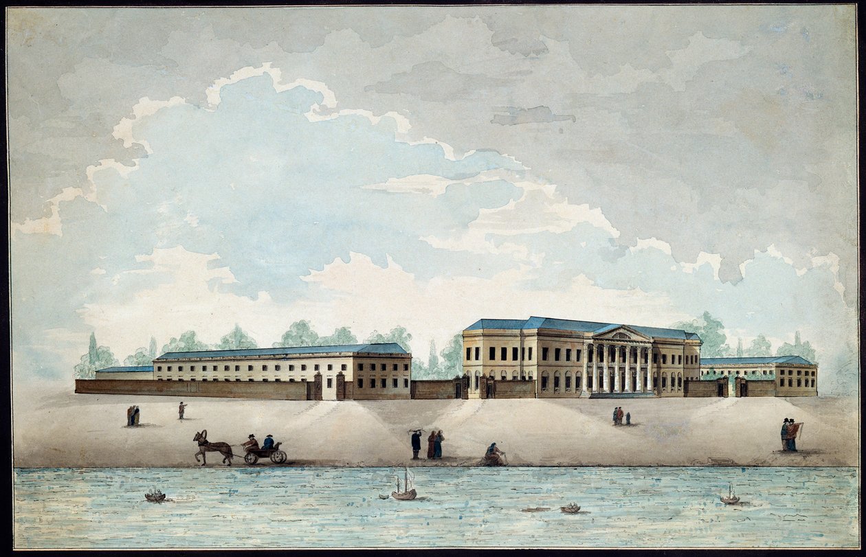 "Pasjkovhuset i Moskva", 1800-talet. av Antonio Canoppi
