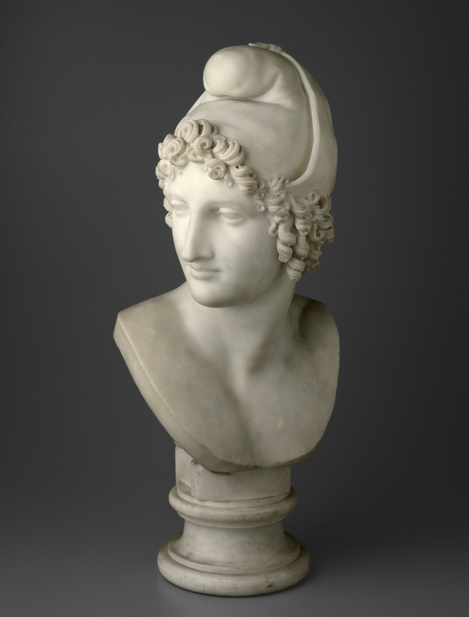 Byst av Paris av Antonio Canova