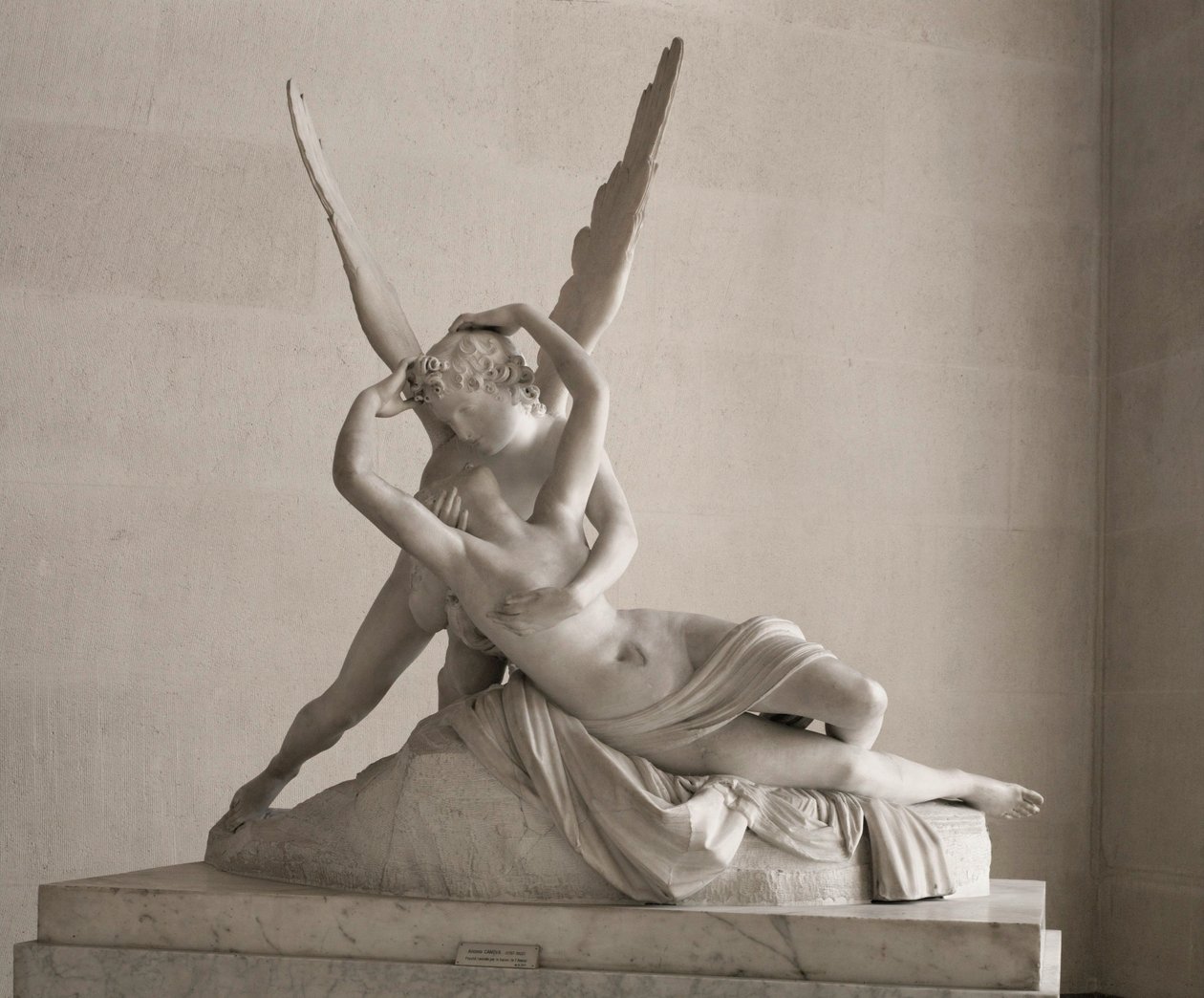 Eros och Psyke... av Antonio Canova