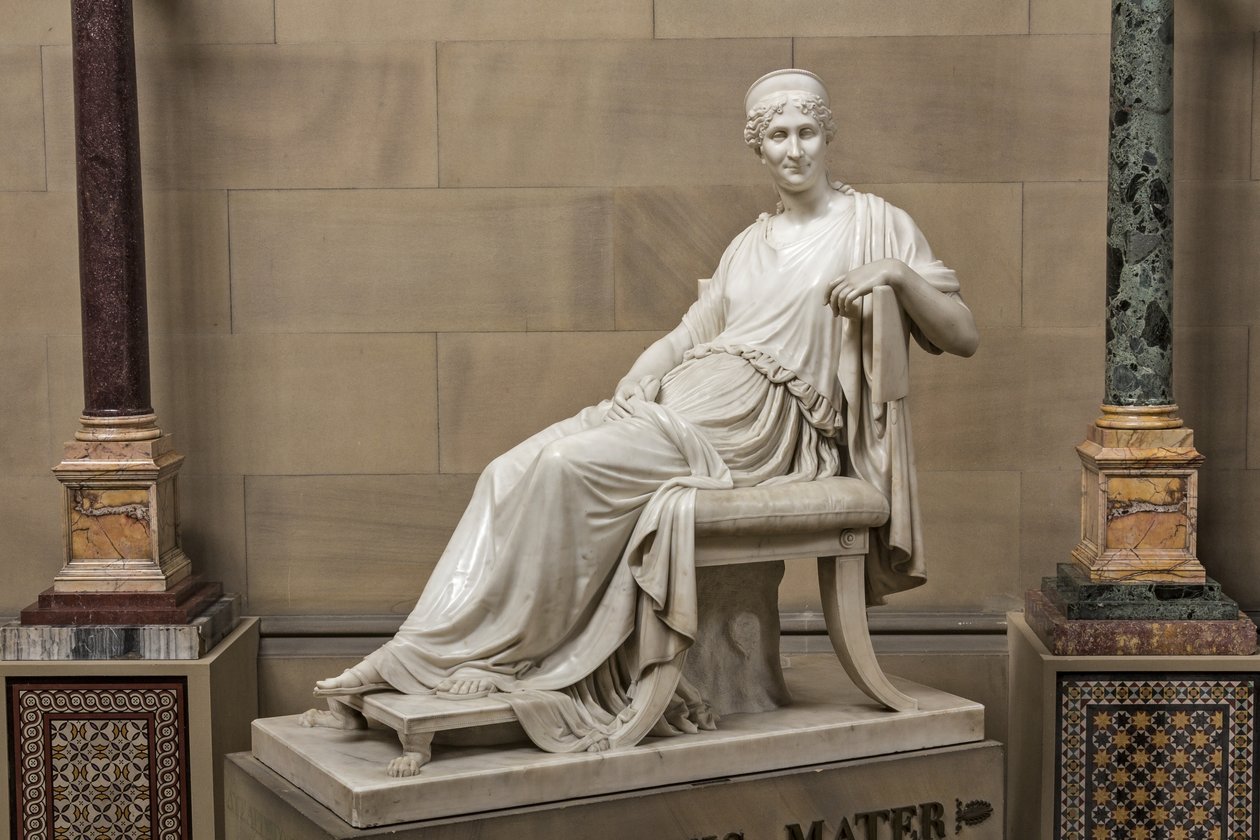 Letitia Ramolino Bonaparte, ca 1804-07 (marmor) av Antonio Canova
