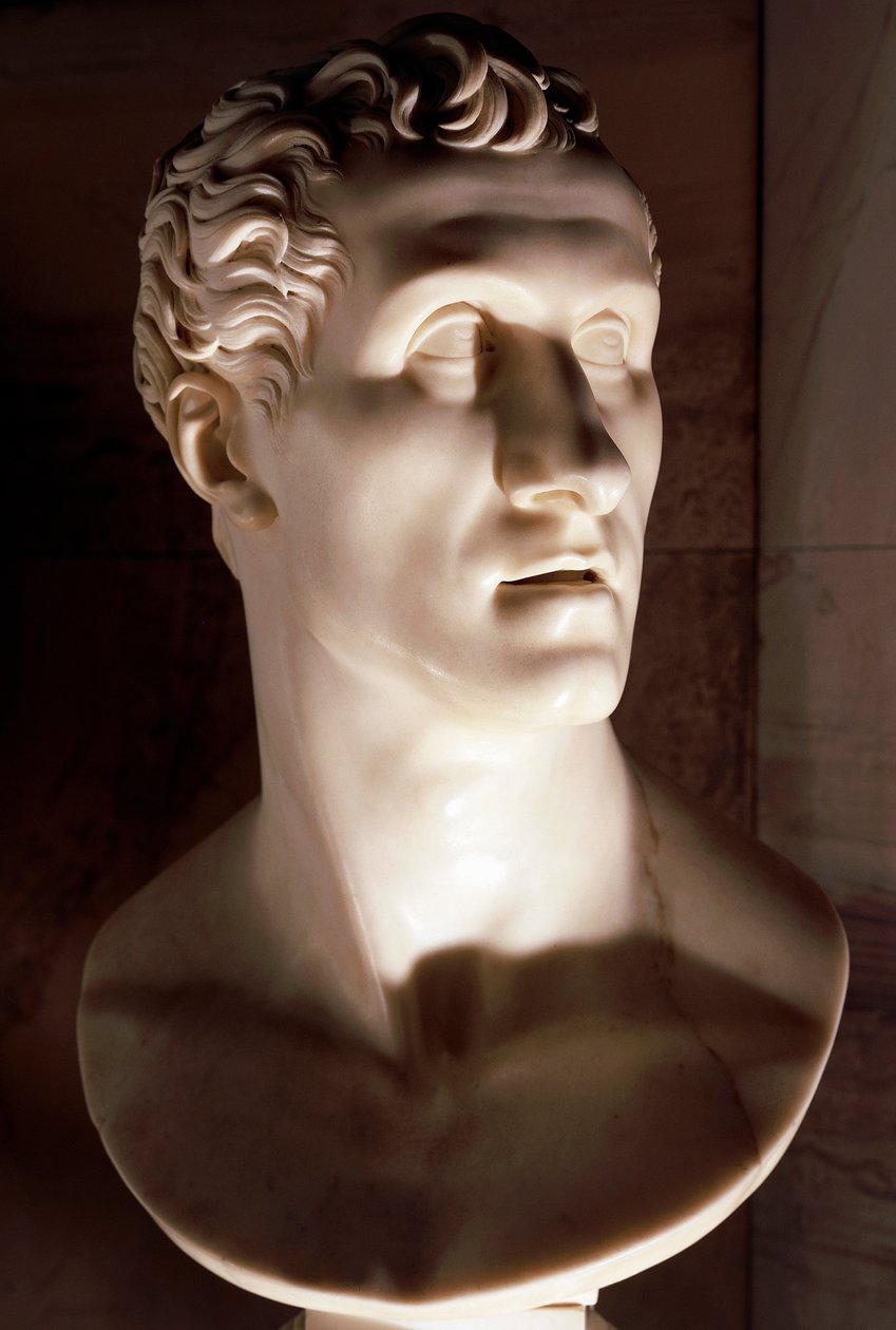 Självporträtt av Antonio Canova av Antonio Canova