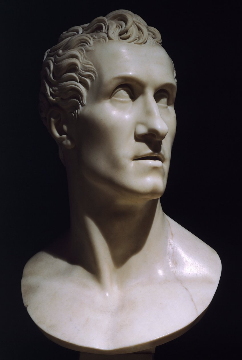 Självporträtt av Antonio Canova (1757-1822) av Antonio Canova