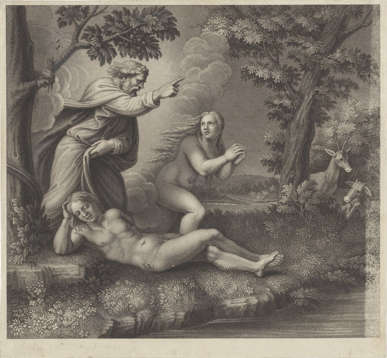 Evas skapelse av Antonio Capellan (possibly)