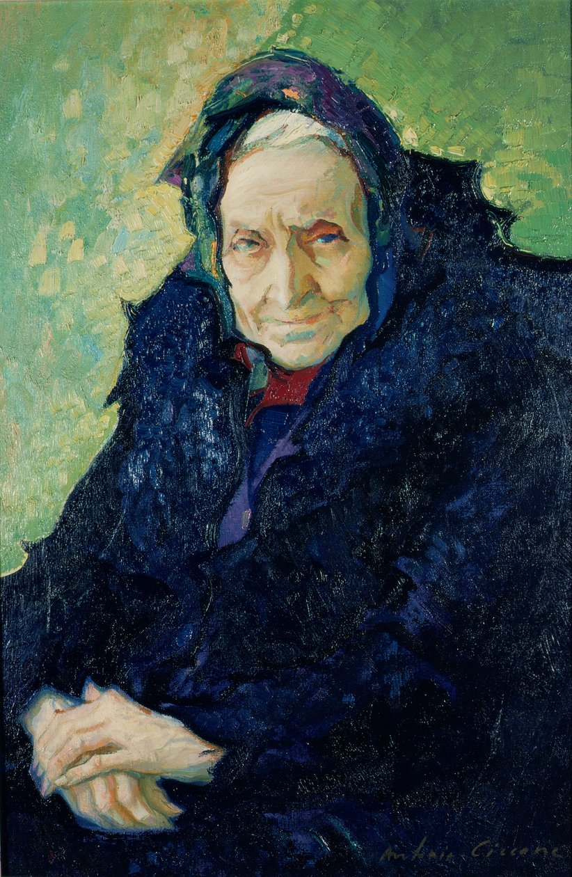 Elettra i violettblått, 1966-67 av Antonio Ciccone