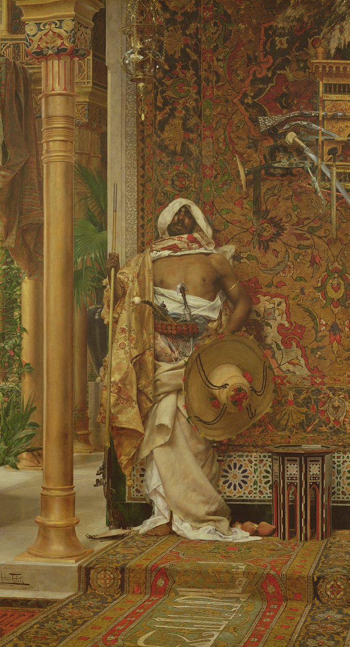 Gardet av Seaglio av Antonio Maria Fabres y Costa