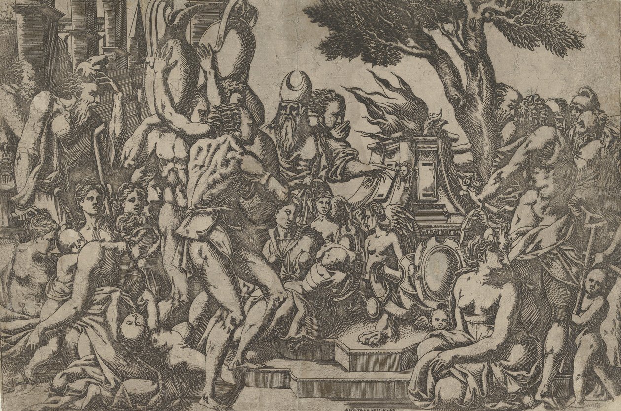 Offret, 1542. av Antonio Fantuzzi