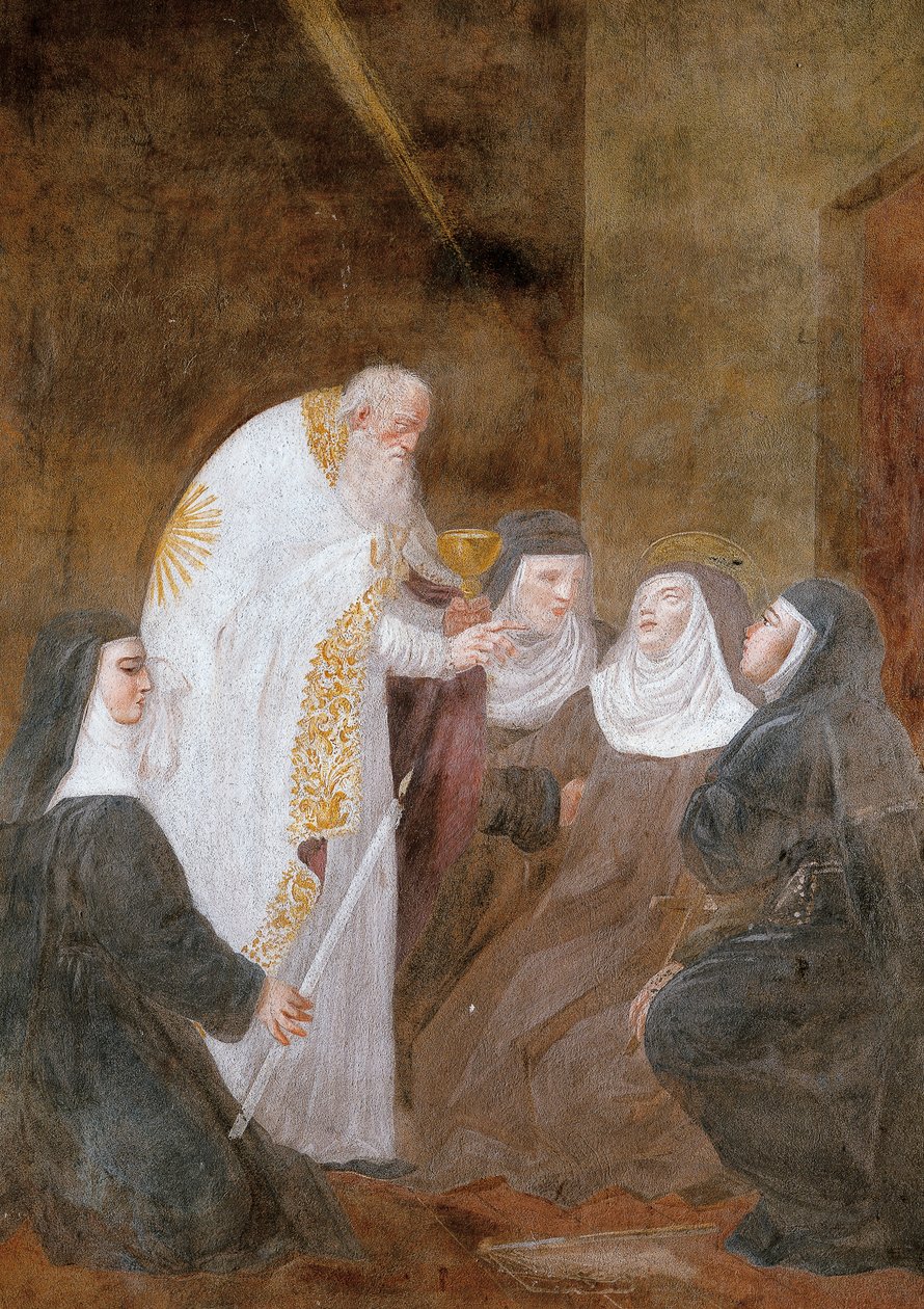 Saint Liberatas död av Antonio Fedi