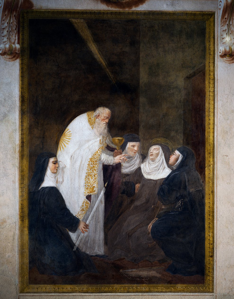 St Liberatas död av Antonio Fedi