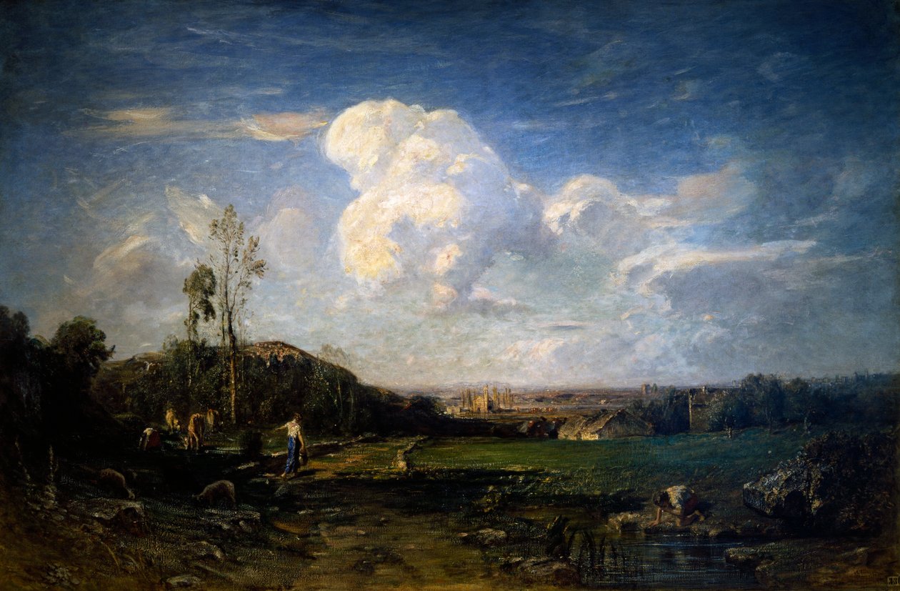 Molnen av Antonio Fontanesi
