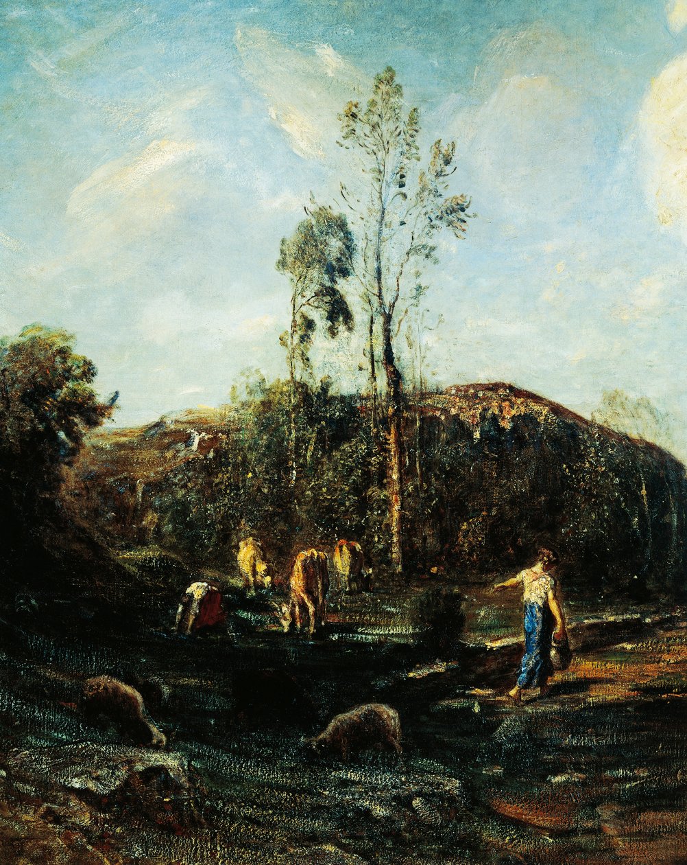 Molnen av Antonio Fontanesi