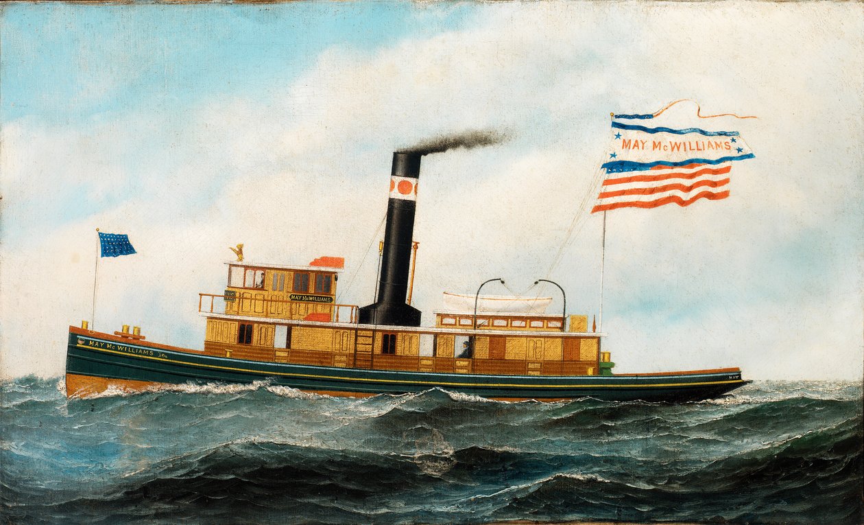 Den oceangående bogserbåten "May McWilliams" av Antonio Jacobsen