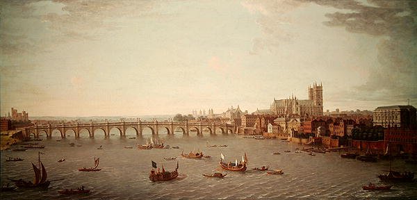 Westminster (olja på duk) av Antonio Joli