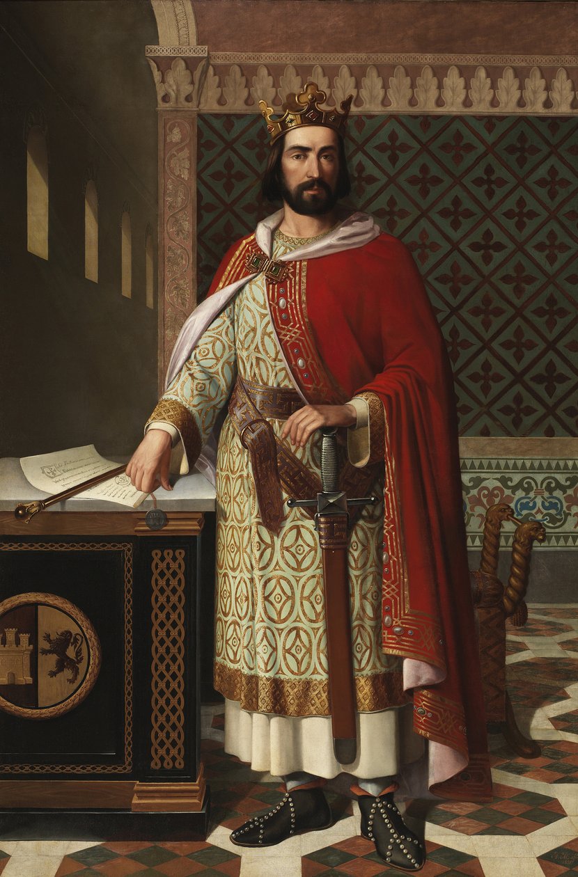 Ferdinand I av León och Kastilien, 1855 av Antonio Maffei Rosal