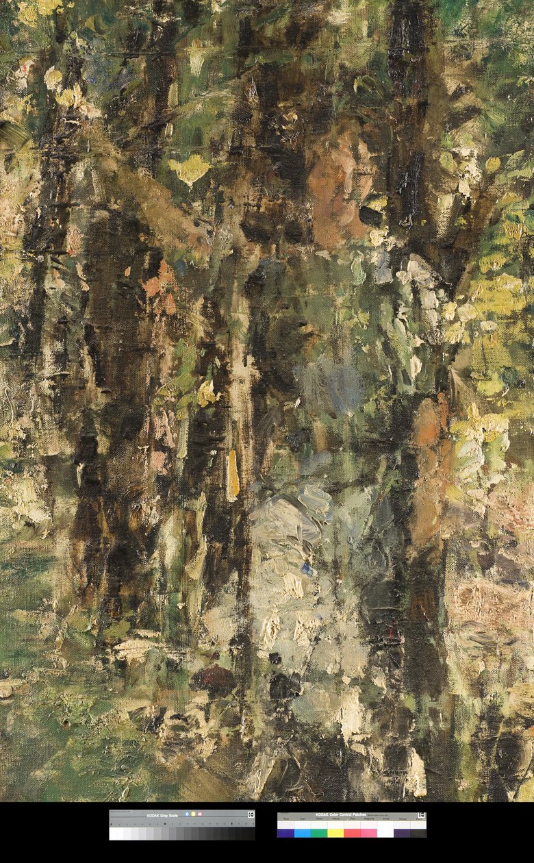 Reflektioner, 1918-20 av Antonio Mancini