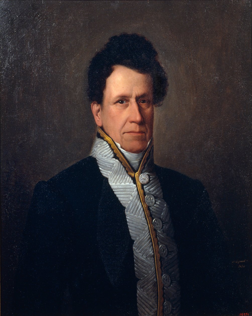 Porträtt av Manuel Mª Gutiérrez av Antonio María Esquivel