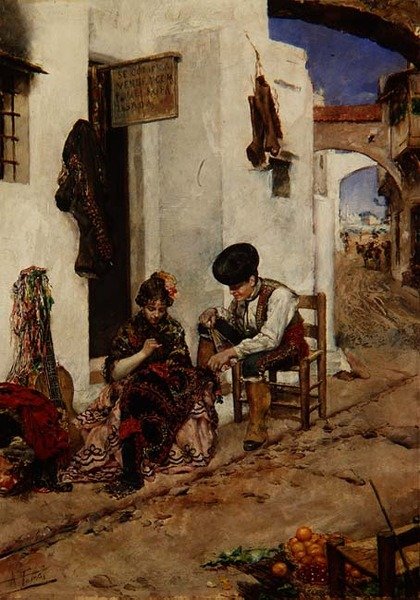Lagar Picadors jacka av Antonio Maria Fabres y Costa