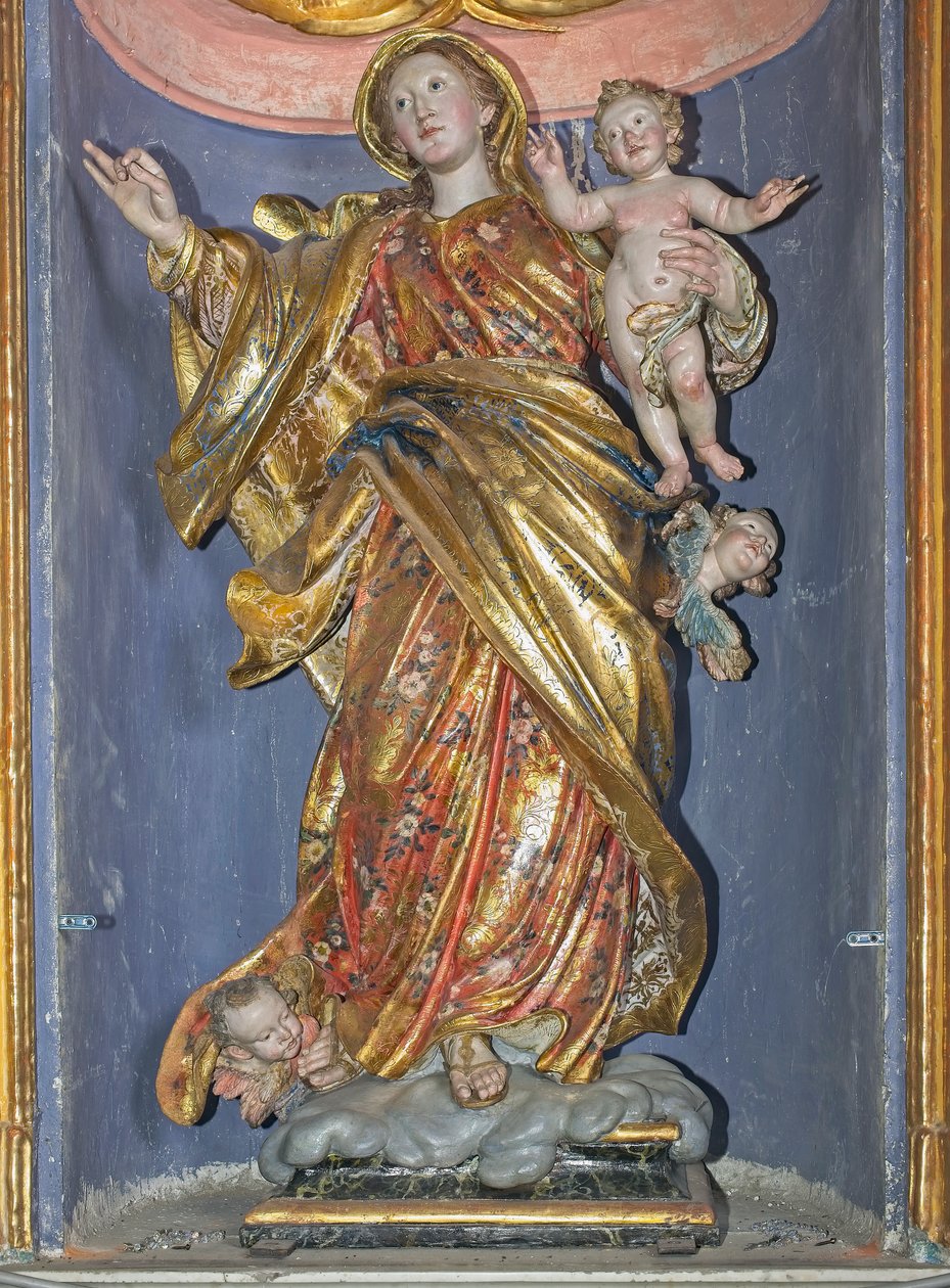 Madonna från Rosenkransen av Antonio Maria Maragliano
