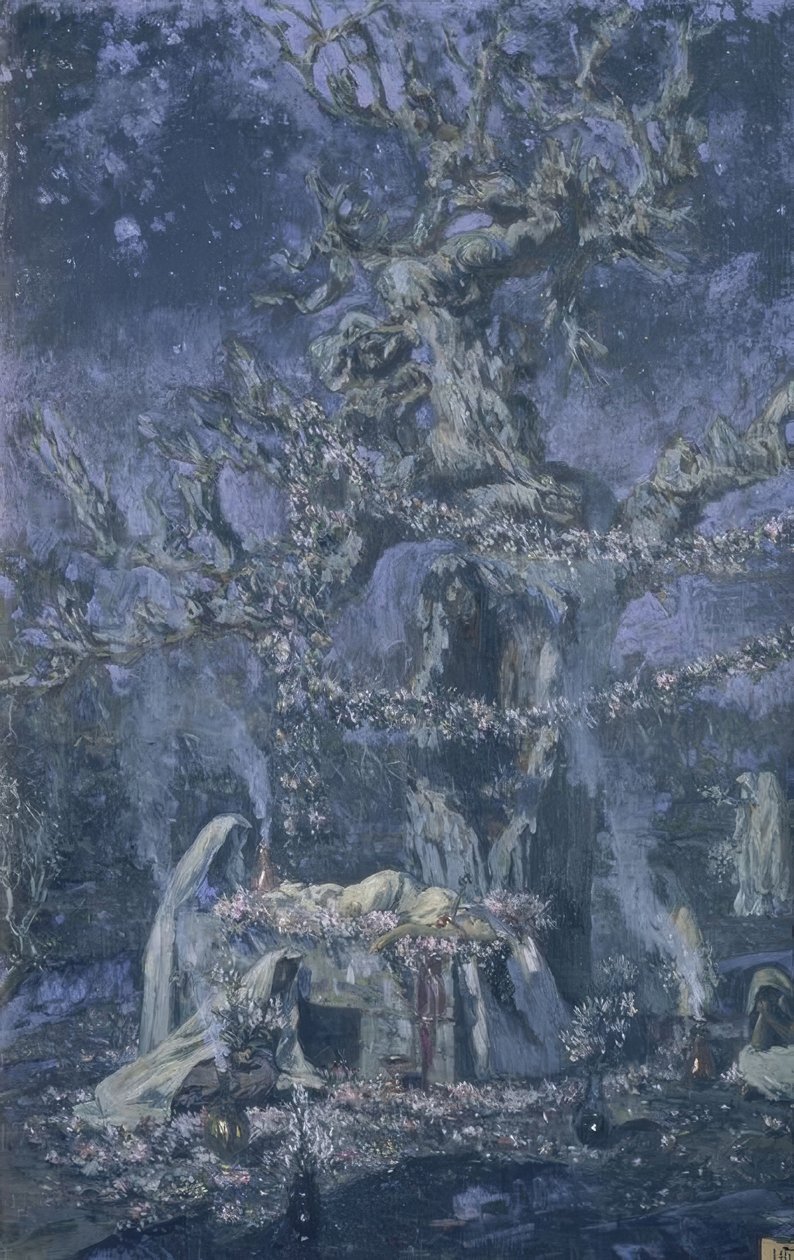 Der heilige Baum von Antonio Munoz Degrain