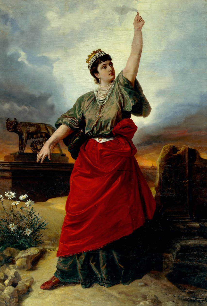 Allegory of Unification of Italy, av Antonio Muzzi (1815-1894) av Antonio Muzzi