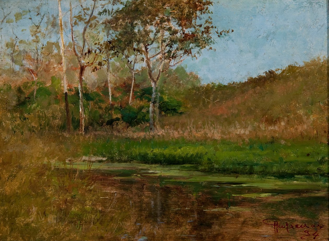Stilla vatten av Antonio Parreiras