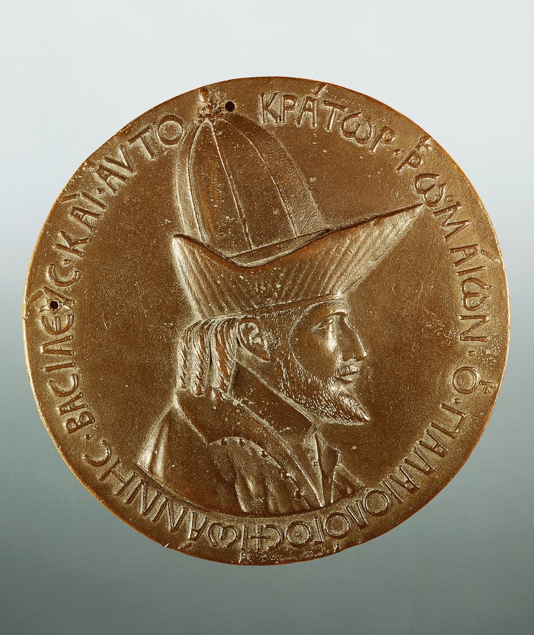 Bild av Johannes VIII Palaiologos eller Palaeologus (Konstantinopel av Antonio Pisanello