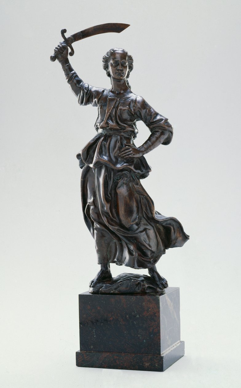 Judith, ca 1470 (brons med spår av förgyllning) av Antonio Pollaiuolo