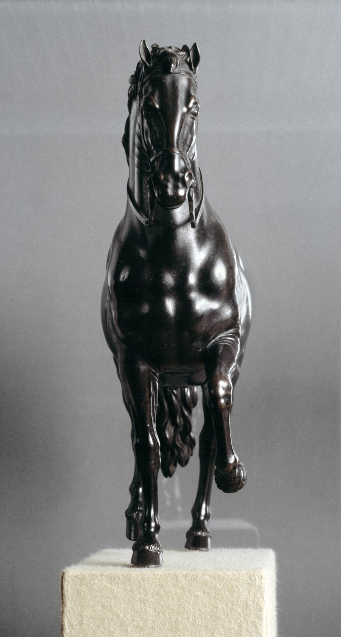 A Pacing Horse, ca 1600 (gjuten brons) av Antonio Susini