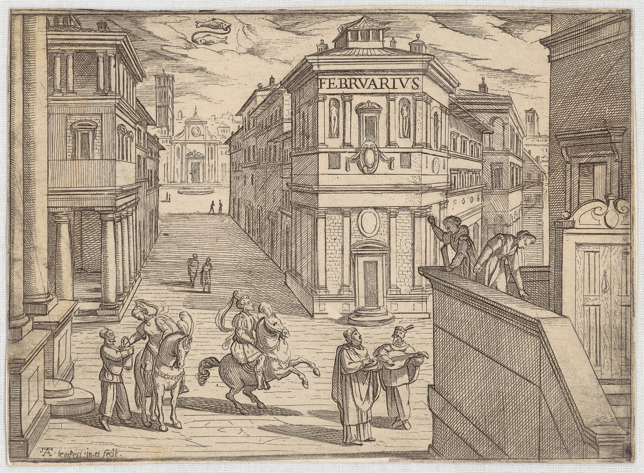 Februari av Antonio Tempesta