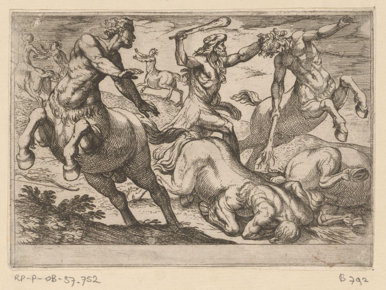 Herkules och kentaurerna The Twelve Labours of Hercules (serietitel) av Antonio Tempesta