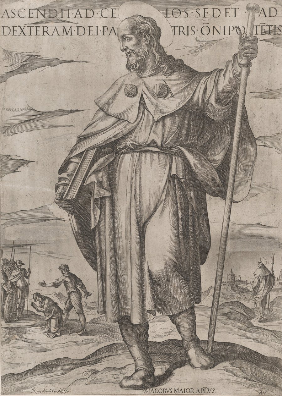 St. James Major, sent 1500-tal., sent 1500-tal. av Antonio Tempesta